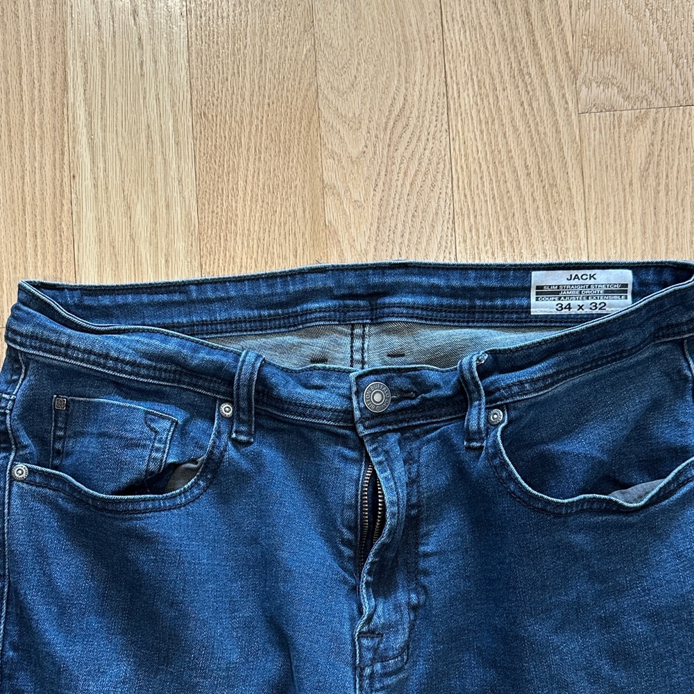 Jack by BB Dakota Men's Dark Blue Slim Jeans